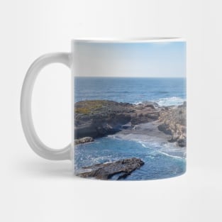 Colorful Scenery Along the Beach Mug